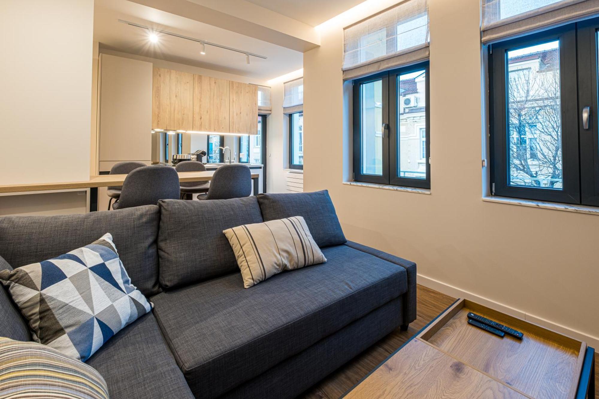 North 21 - Brand New Modern 1Bd Apt In Sofia Center By Flat Mаnager Екстер'єр фото
